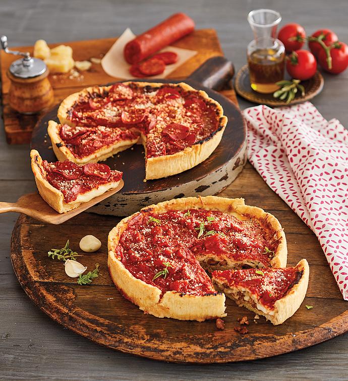 Pizzeria Uno&#174; Meat Lover&#39;s Deep Dish Pizza 2-Pack